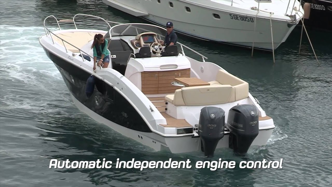 Take control with Helm Master, the fully-integrated boat control system from Yamaha