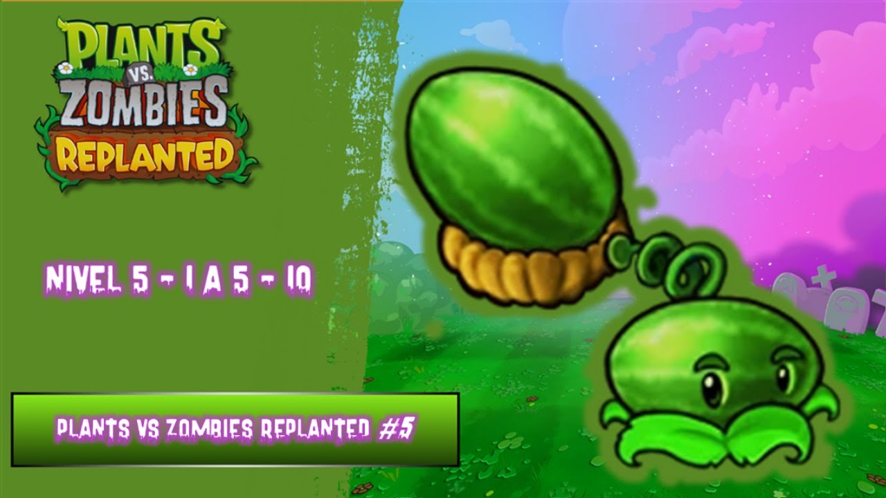 Plants vs Zombies Replanted Tejado #5.