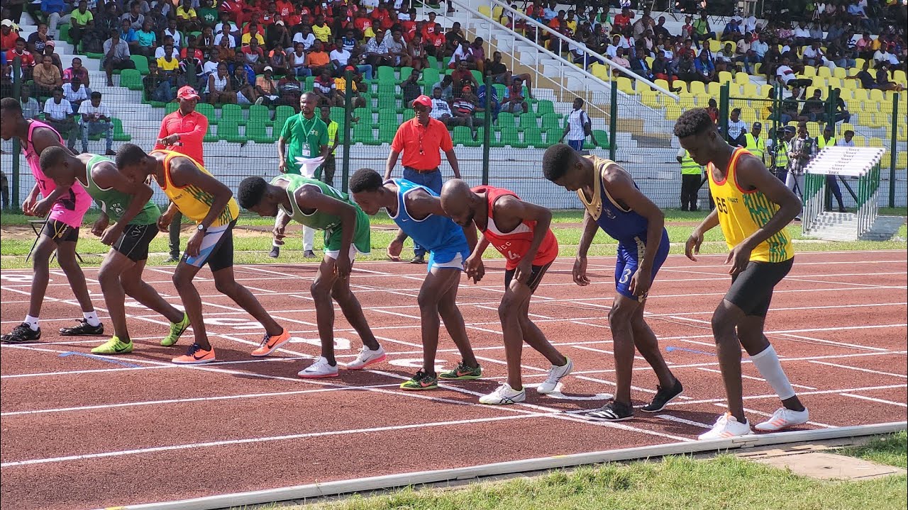 Daniel Abotsi of UCC won the men 800m finals.|| 1:54.91 sec|| #2022GUSAGAMES #knust #breaking