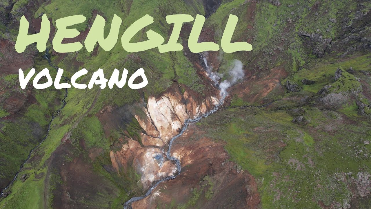 HENGILL VOLCANO 🌋 Slumbering Giant from Innstidalur, 