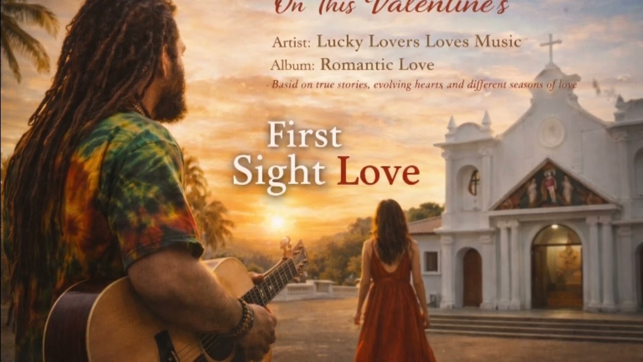 L3m - First Sight Love | Lyrics - Richardson Colaço | Reggae Style Valentine Special for Goans