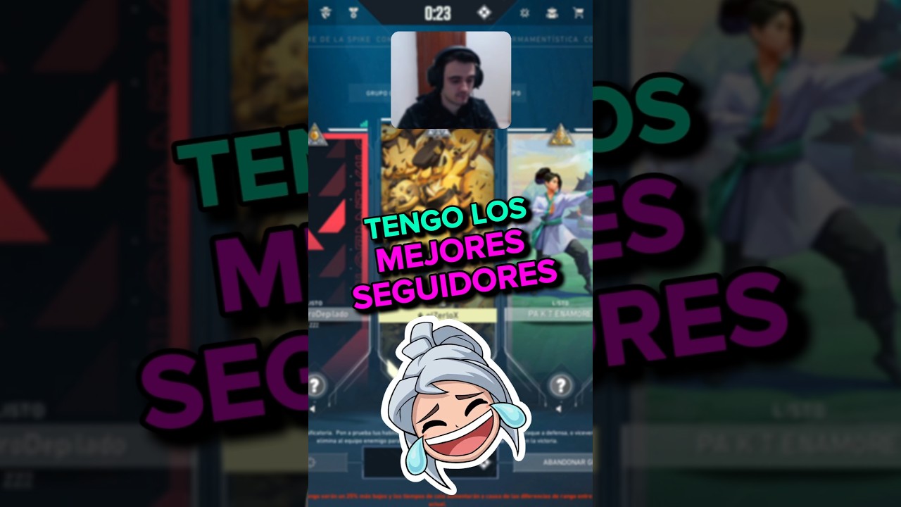 Tengo Los Mejores Seguidores 🟣Directos en Twitch: elZerloX🟣 #humor #twitch #valorantespa&ntilde;ol #shorts