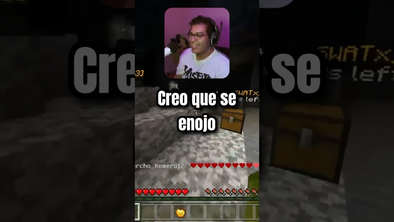 SE HABR&Aacute; ENOJADO? 😂 #streamer #twitch #humor