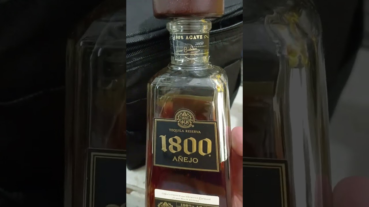 1800 A&ntilde;ejo wine #shorts #satisfying