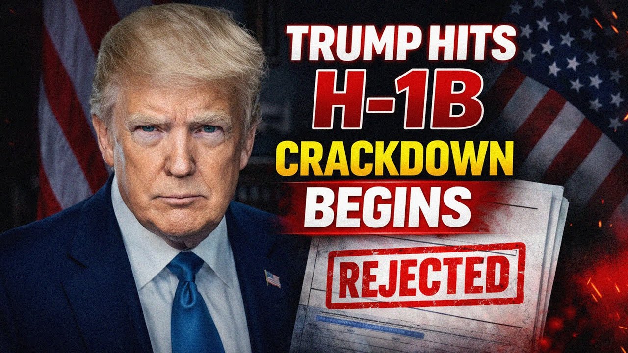 Alert: Trump Tightens H-1B Visas – What Applicants Need to Know !