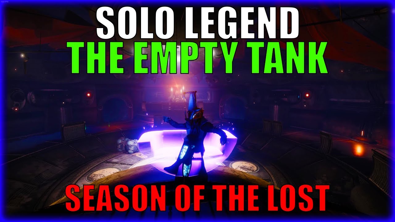 Solo Legend The Empty Tank Lost Sector! - Destiny 2