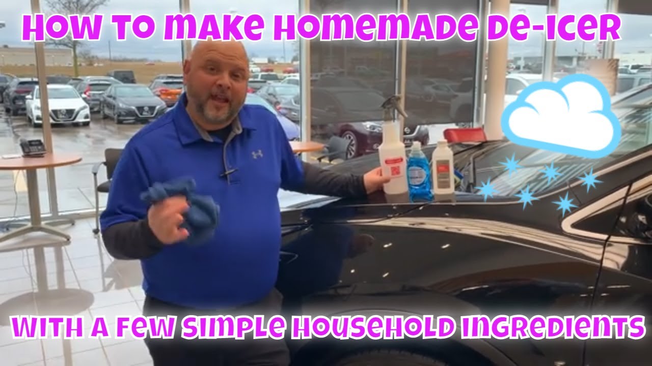 How To Make Homemade De-Icer DIY De-Icer