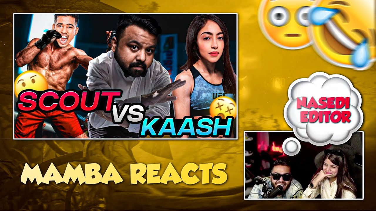 MAMBA REACTS TO @sc0ut Shorts ft. KRUTIKA PLAYS 😂 | MAMBA SHORTS