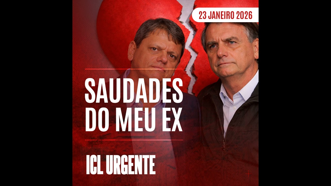 ICL Urgente #197 - Após dar cano em Bolsonaro, Tarcísio volta atrás e fala em apoio a Flávio
