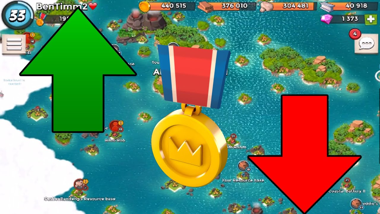 TO RISE OR TO DROP IN VICTORY POINTS? | Boom Beach