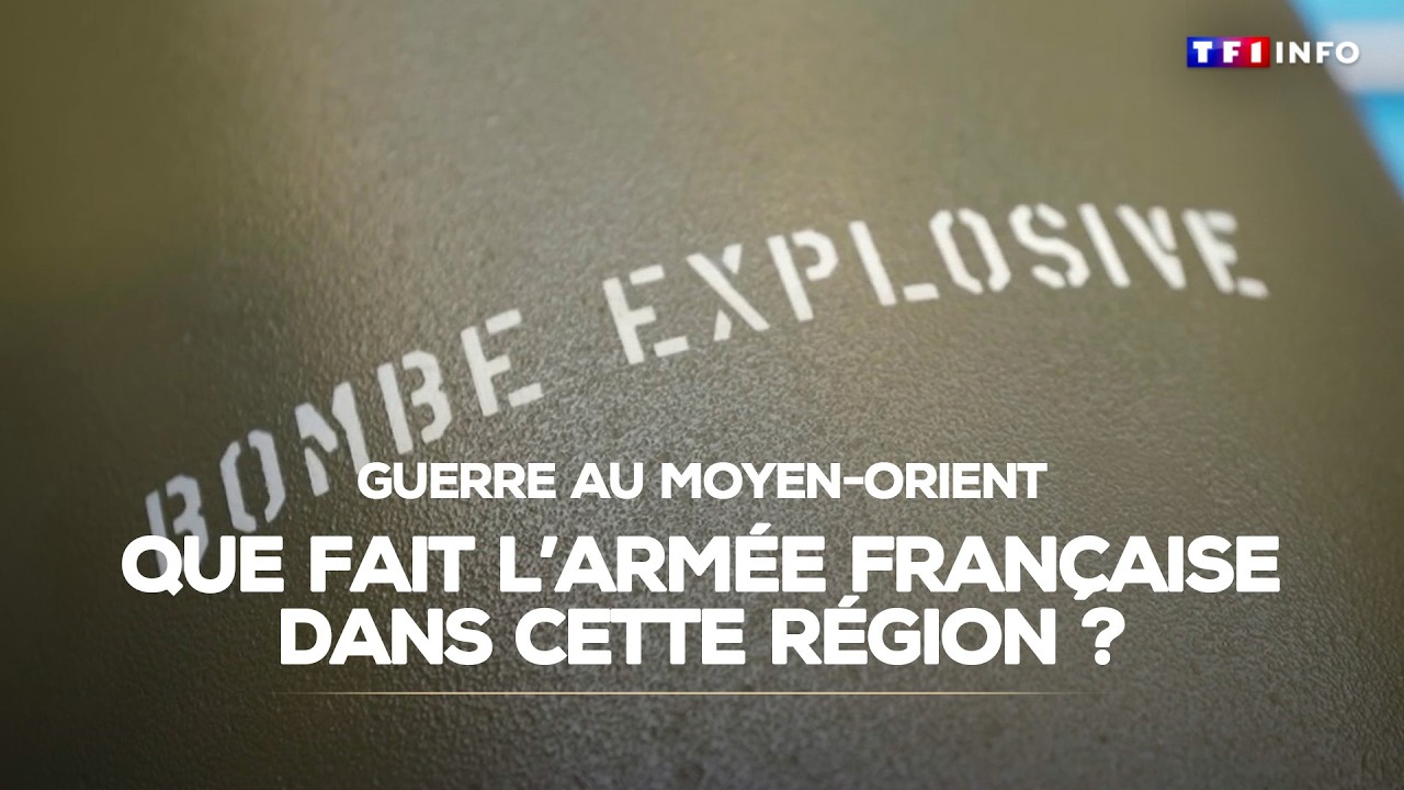 Que fait l'armée française au Moyen-Orient ?｜TF1 INFO