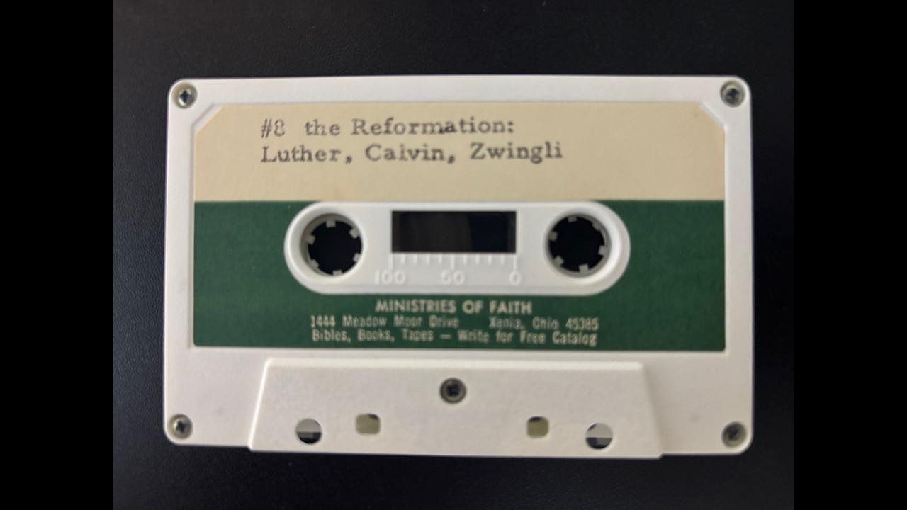 #8 Church History - The Reformation: Luther, Calvin, Zwingli - Dr. Ruckman