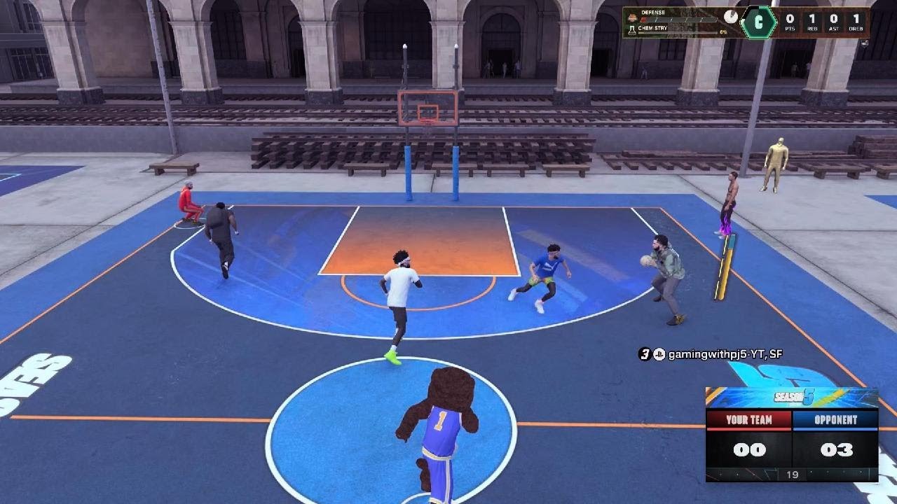 Playing with a bummy ranked dude 2K26