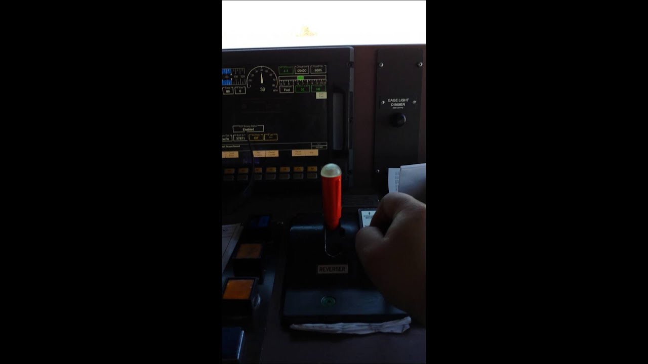 CP AC4400CW Cab Ride 16