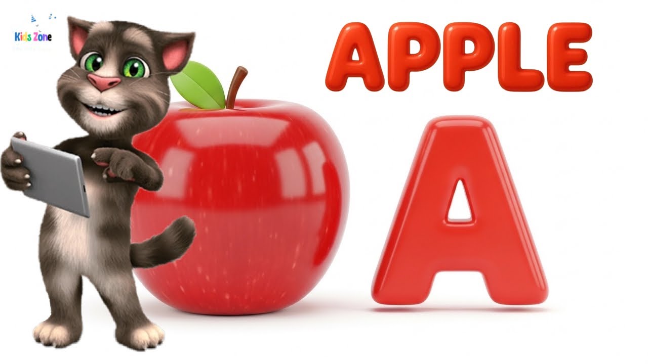 A for apple | अ से अनार | abcd | phonics song 🎵 👶🍎