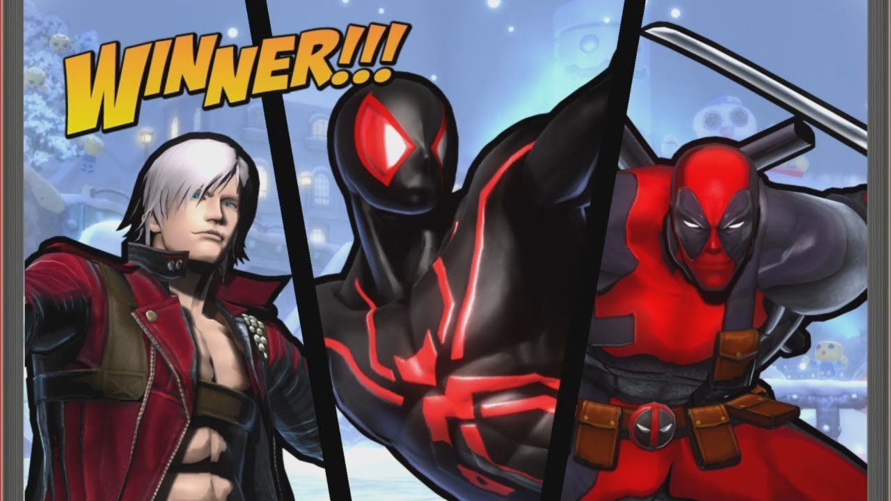 UMVC3 - SPIDER-MAN/DANTE/DEADPOOL ONLINE!
