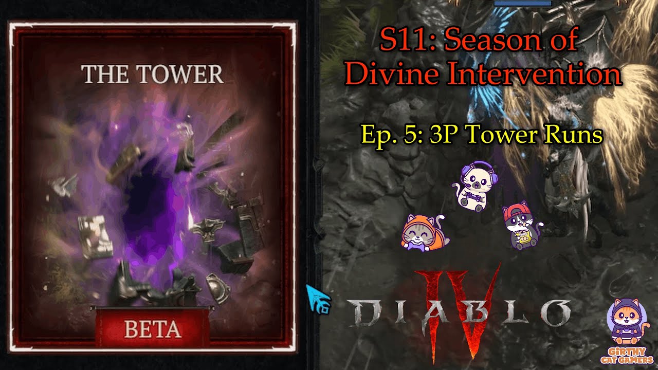 Trying Out the New Beta, The Tower. 3-Player Tower Runs | Diablo IV: Divine Intervention (5)