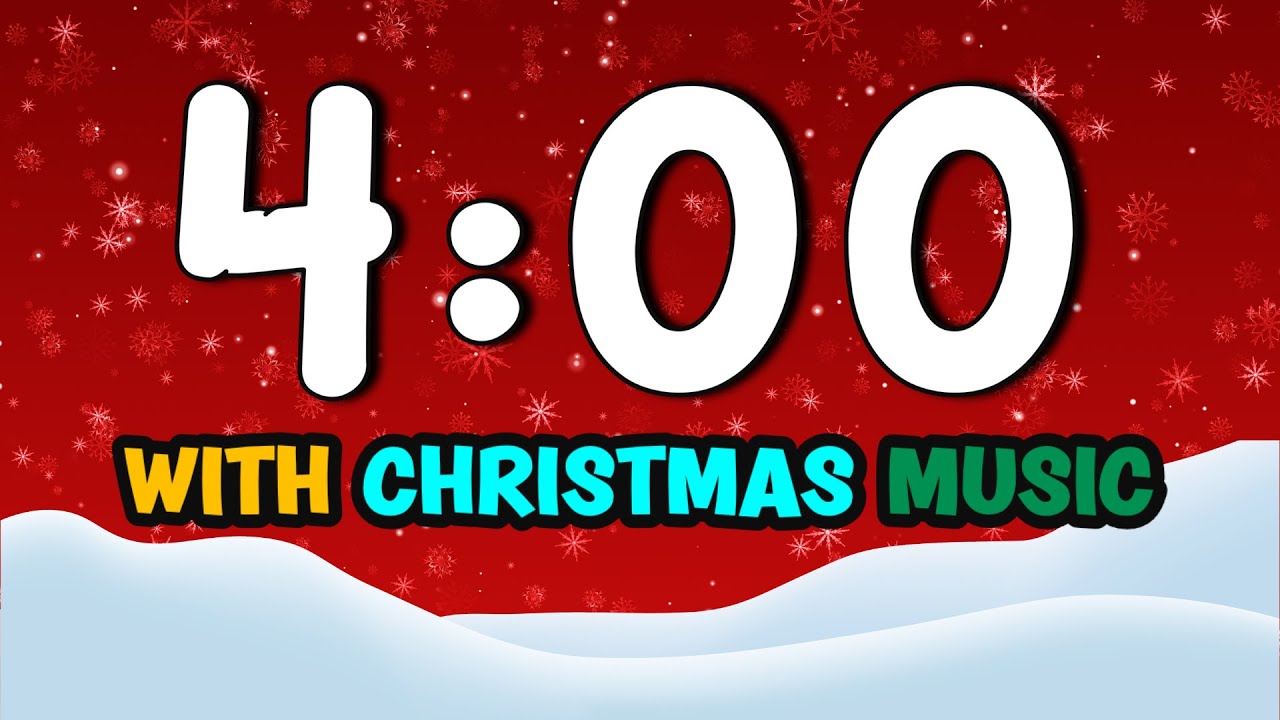 4 Minute Christmas Timer with Music