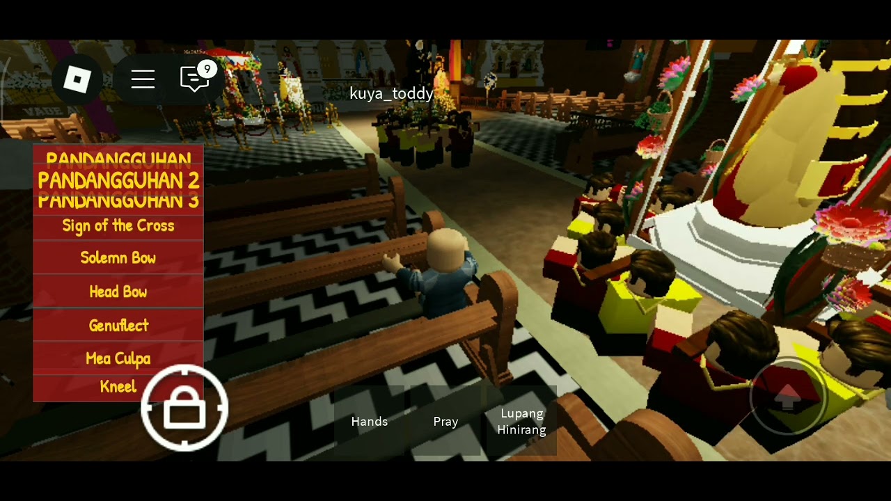 Santa Maria Magdalena kawit karakol putol Kay Santa rita karakol SA prossion Roblox game