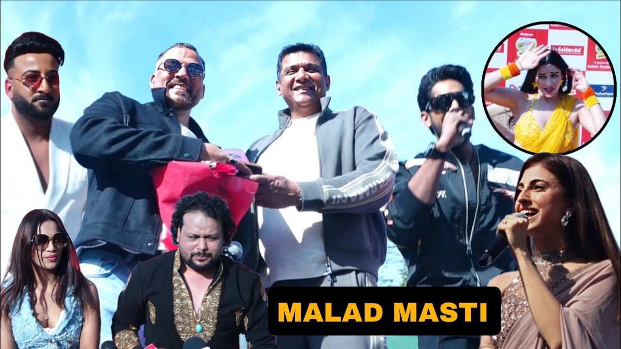 Farhana Bhatt, Baseer Ali, Shehbaz Badesha, Danish Sabri, Nyra Banerjee, Sharib & Toshi At Malad M