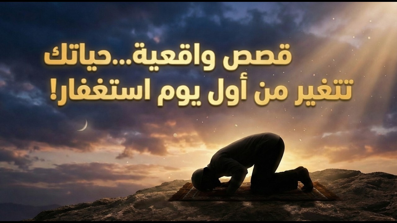 قصص واقعية… حياتك تتغير من أول يوم استغفار!