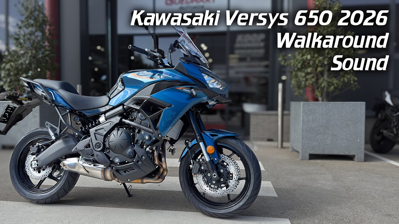 Kawasaki Versys 650 | Metallic Deep Blue | 2026