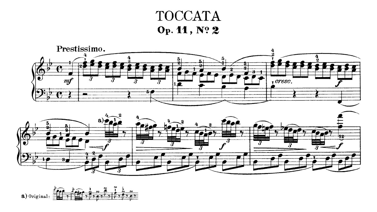 Muzio Clementi - Toccata Op. 11 No. 2