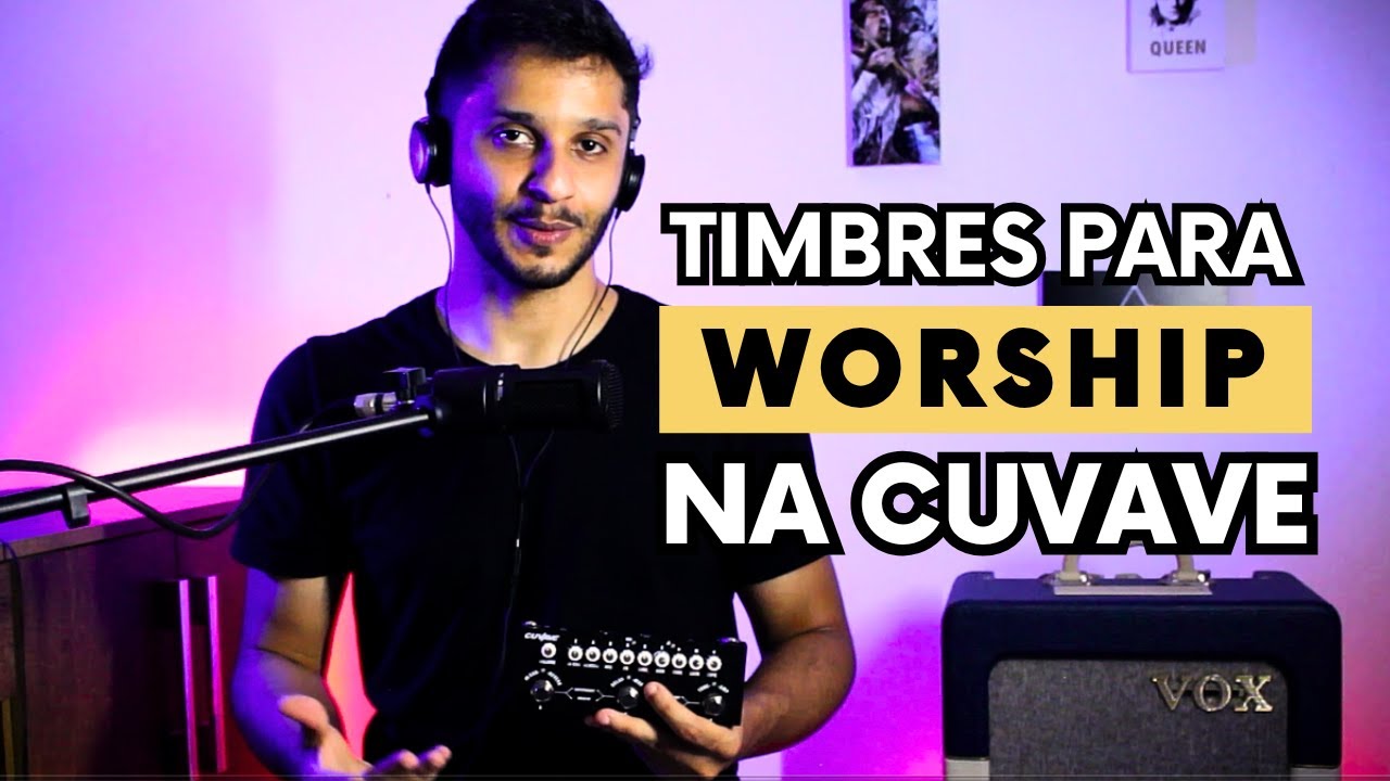 Configurando timbres para tocar worship na CUVAVE