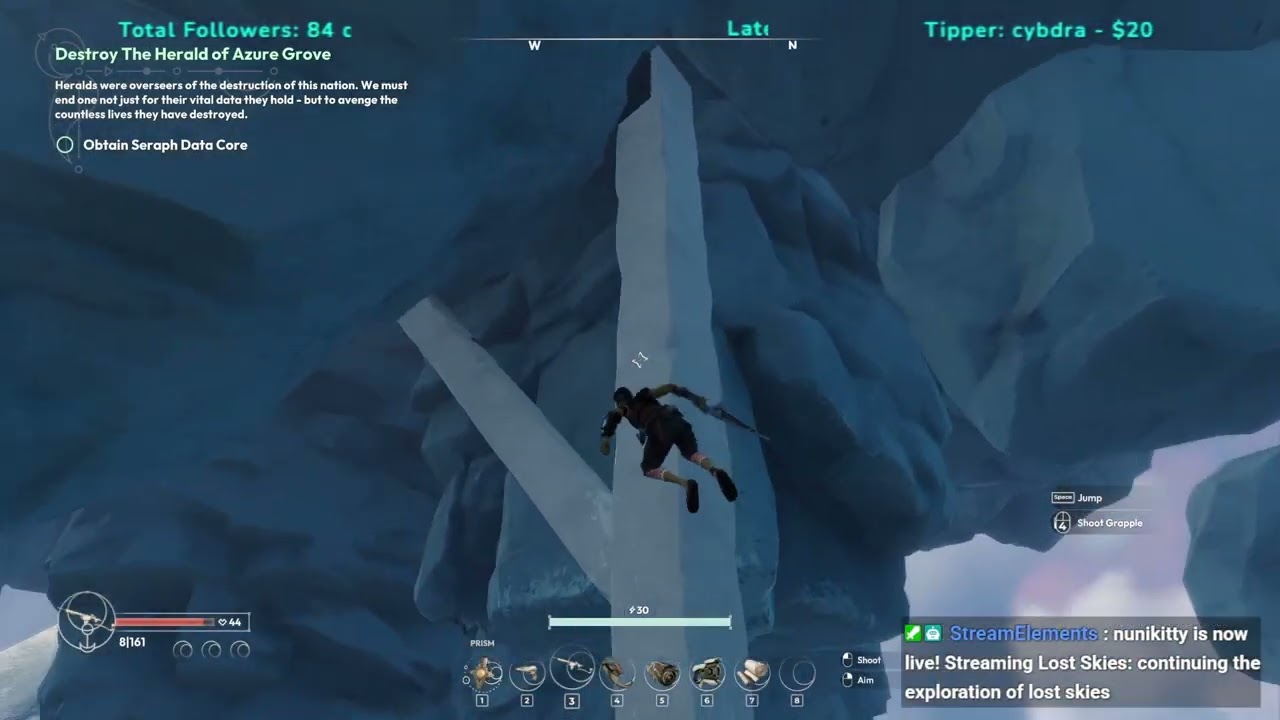 lost skies, first herald encounter