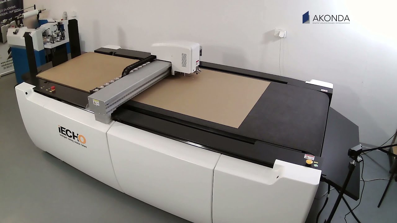 iEcho PK1209 PRO max | Cięcie Tektury Falistej E | FEFCO 427 | Akonda.pl