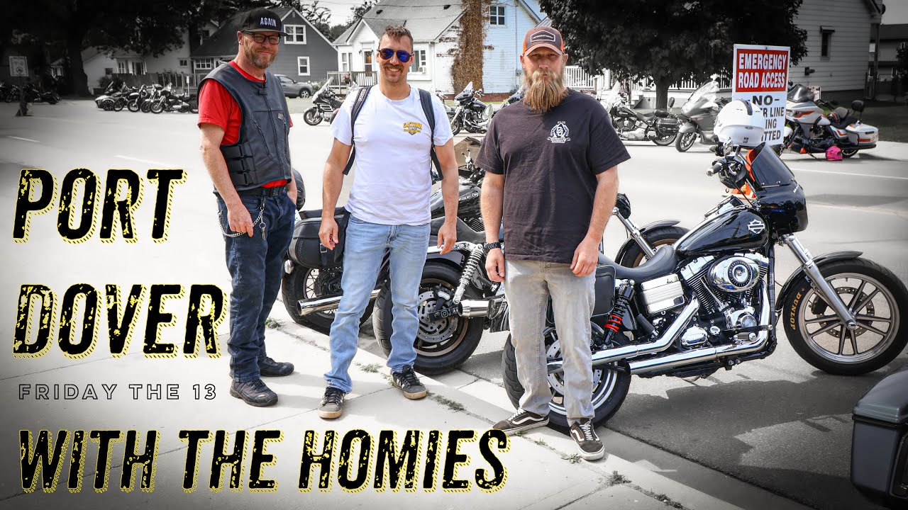 Friday the 13th Motorcycle Rally to Port Dover | Riding Dynas and Metric Cruisers