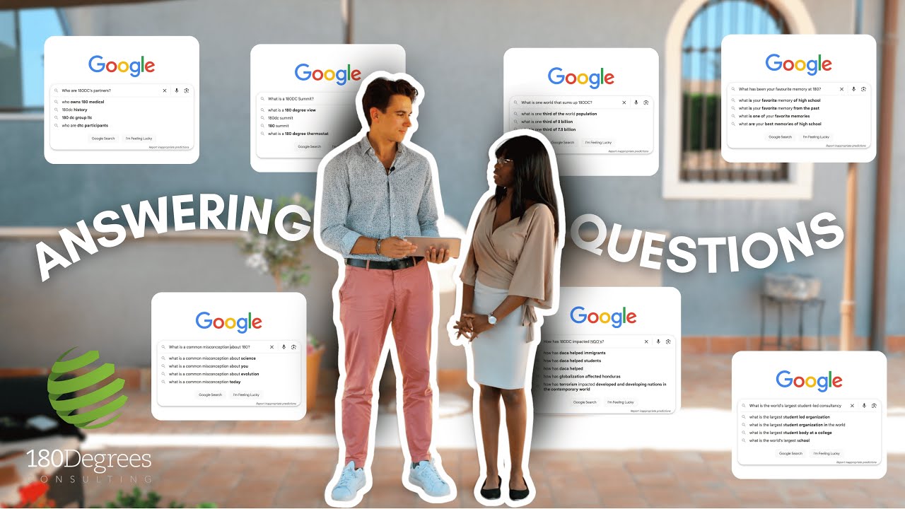 The Web's Most Searched Questions with 180 Degrees Consulting