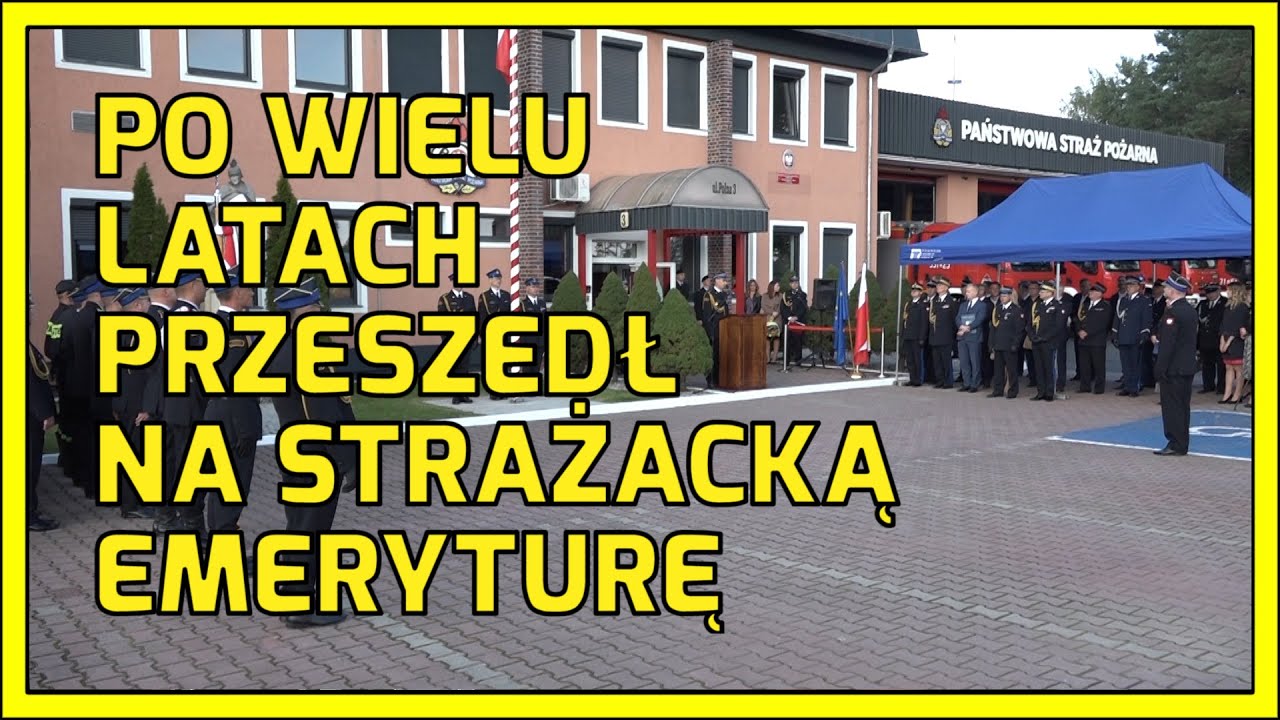 POLKOWICE. Po wielu latach przeszedł na strażacką emeryturę