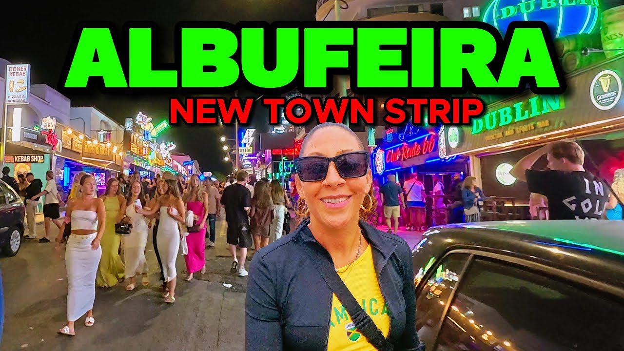 I Was SHOCKED!! Albufeira Nightlife The Strip New Town Summer 2025