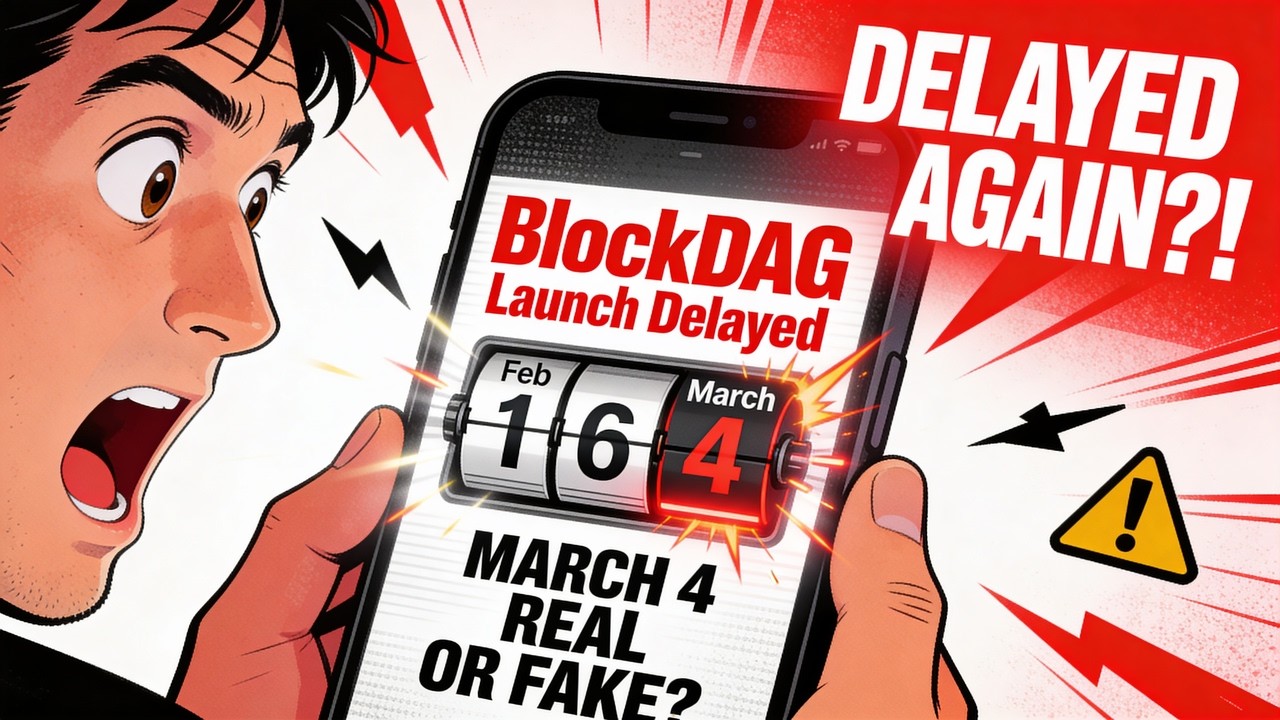 BlockDAG Launch DELAYED Again?! February 16 Missed&hellip; Is March 4 the Real Date or Another Lie?