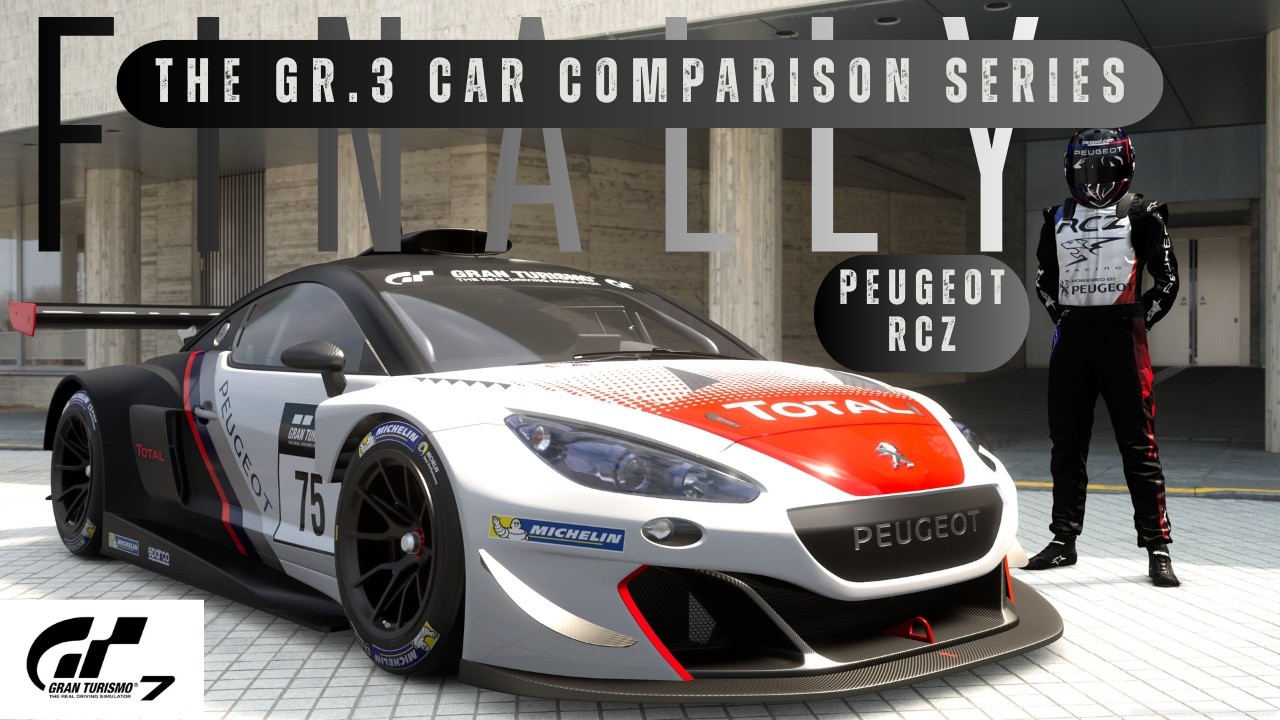 GT7 Gr3 best car comparison series - Peugeot RCZ post update 1.66
