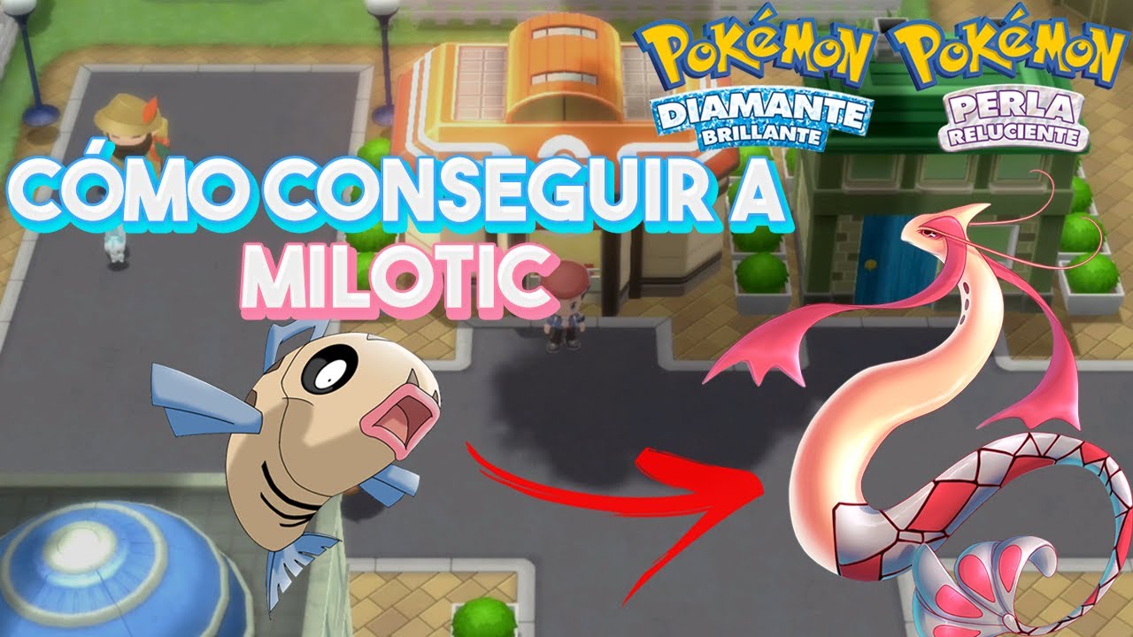 Como CONSEGUIR a MILOTIC en POKEMON DIAMANTE BRILLANTE & PERLA RELUCIENTE