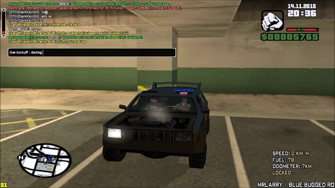 [SA:MP] Test LSPD blue.bugged.ro 14/11/2015 - Promovat
