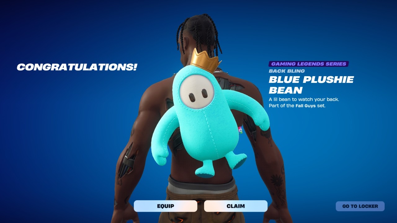 How to Unlock FREE FALL GUYS REWARDS FAST in Fortnite!