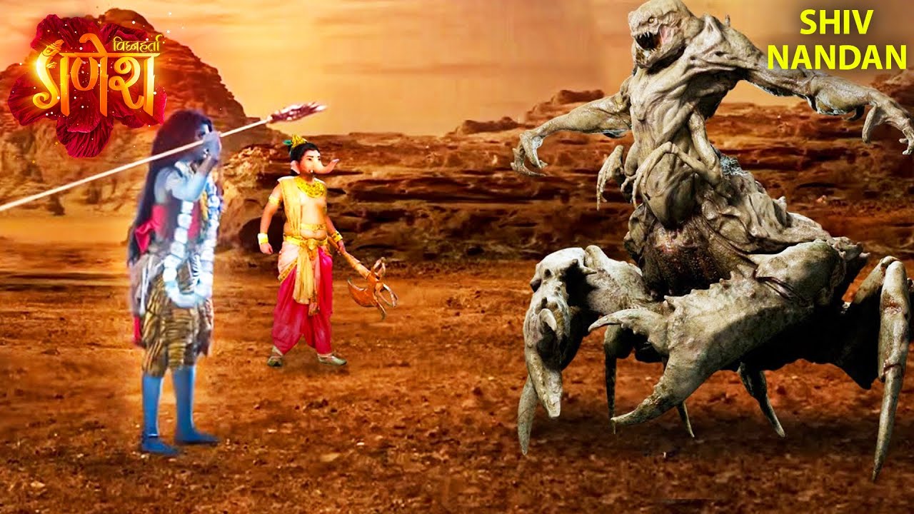 माँ काली ने किया केंकड़ासुर का अंत 😱🔥| Vighnaharta Ganesh | Mahadev #trending