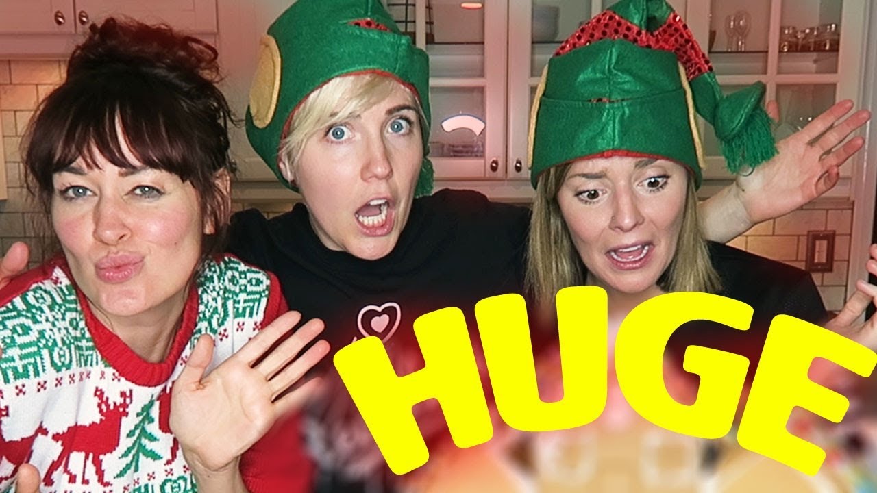 GINGERBREAD MEGA HOUSE w/ Grace Helbig and Mamrie Hart!