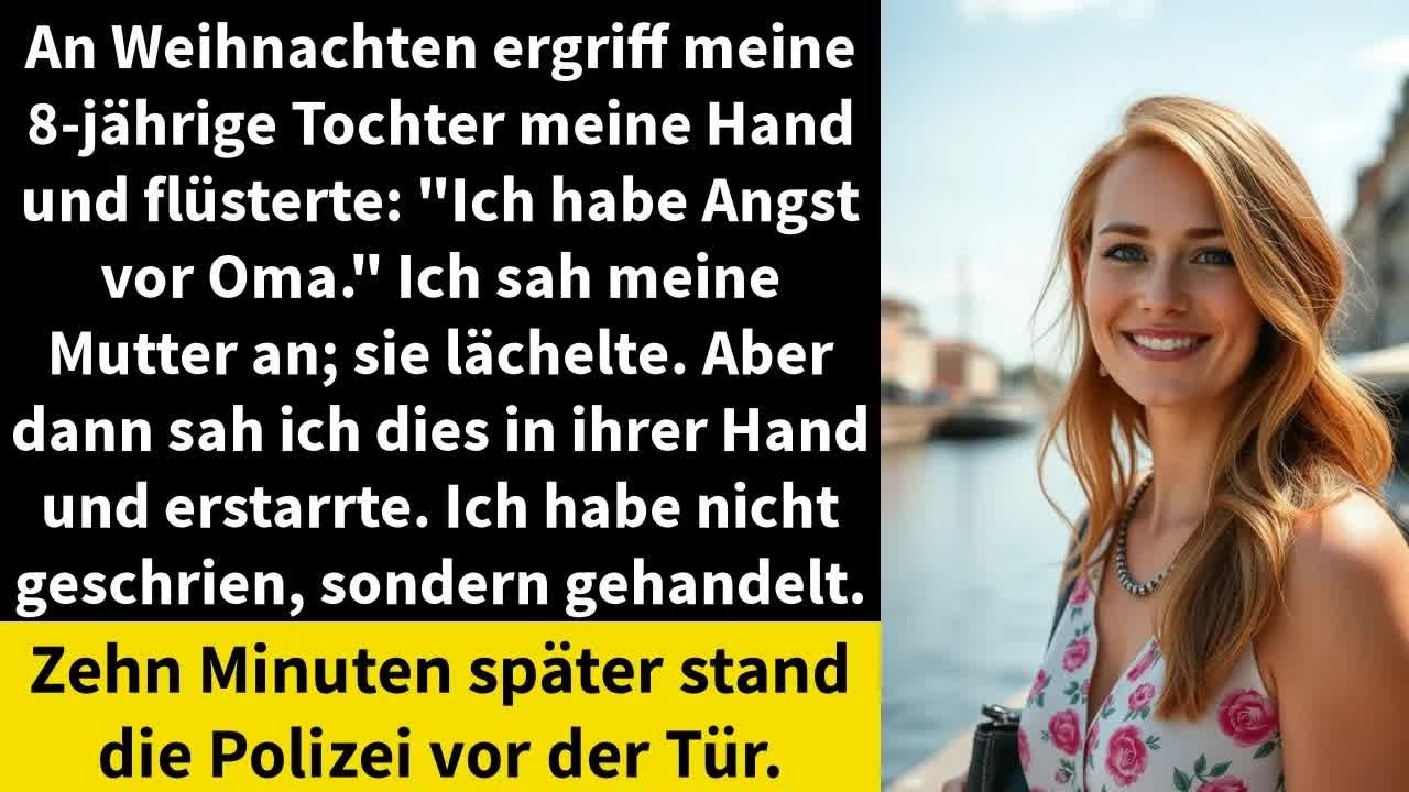 An Weihnachten ergriff meine 8 jährige Tochter meine Hand und flüsterte： ＂Ich habe Angst vor Oma