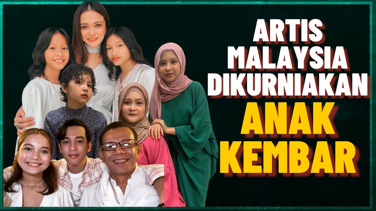 Artis Malaysia Dikurniakan Anak Kembar (Azhar Sulaiman, Leona)