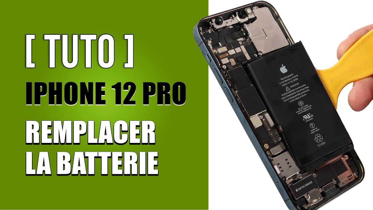 Comment remplacer la batterie iPhone 12 pro