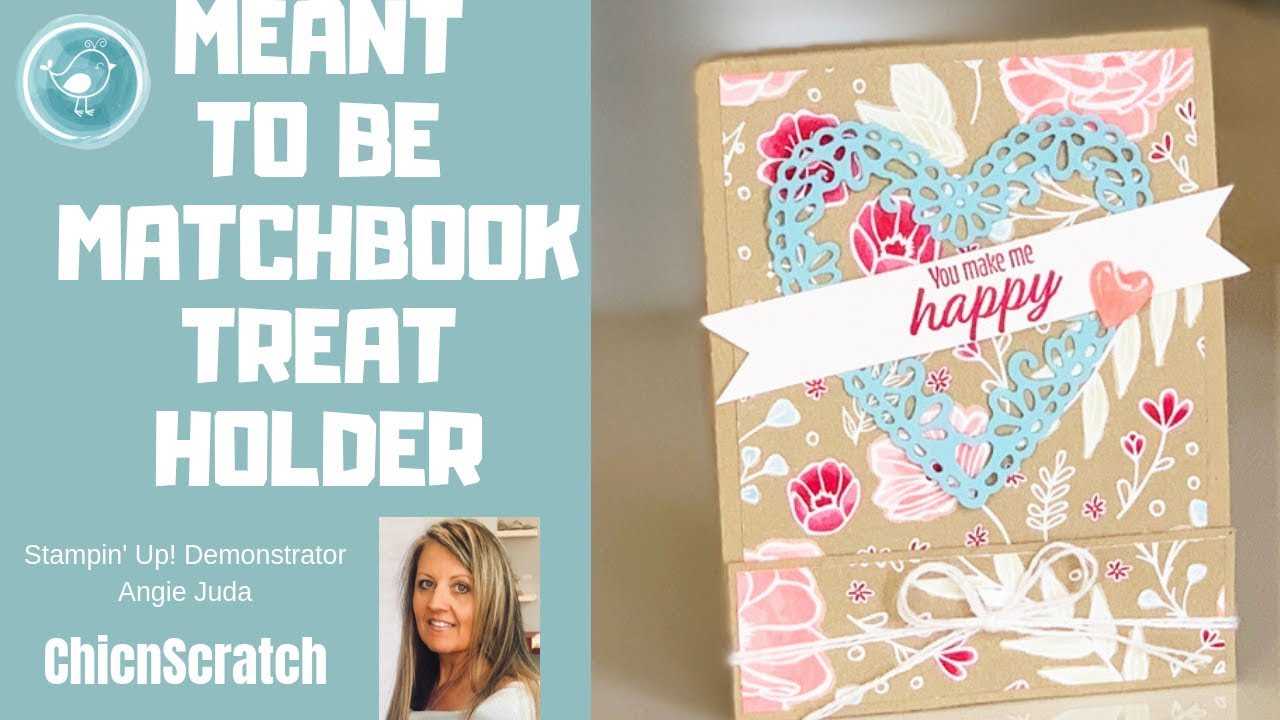 Meant To Be Matchbook Treat Holder