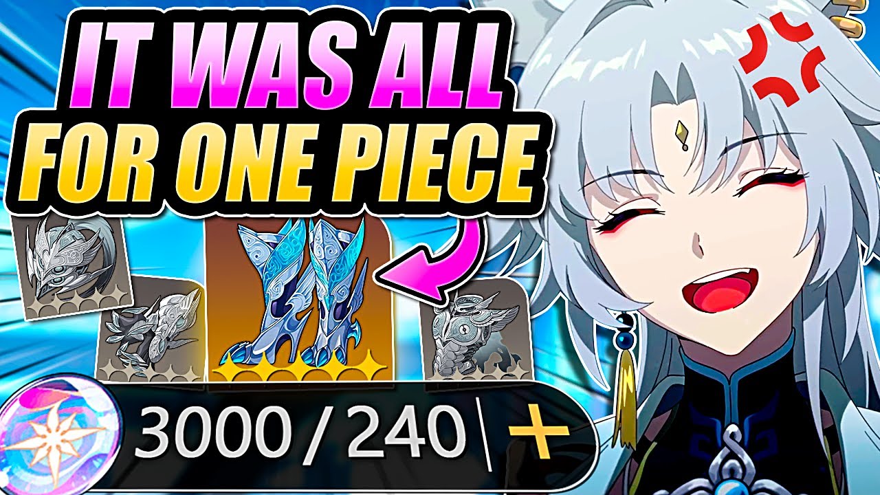 I Spent 3000 TBP On Feixiao... for ONE RELIC! (Honkai: Star Rail)