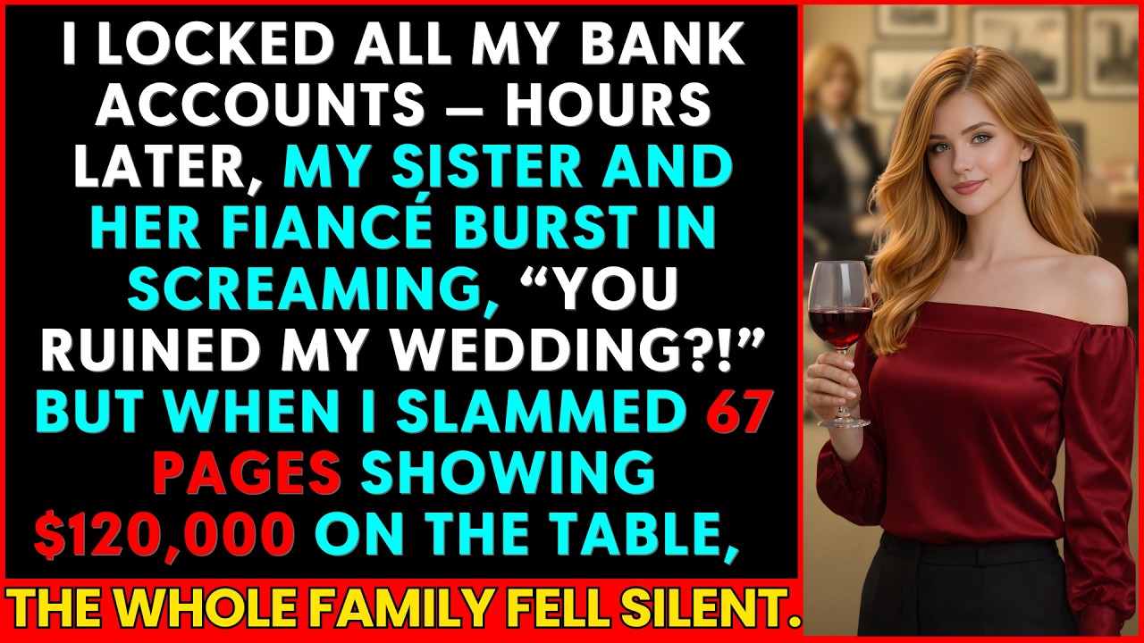 I Locked All My Bank Accounts — Hours Later, My Sister and Her Fiancé Showed Up Furious