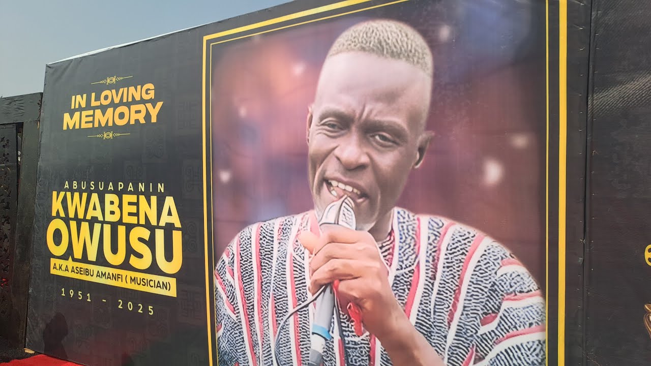 Aseibu Amanfi one week funeral