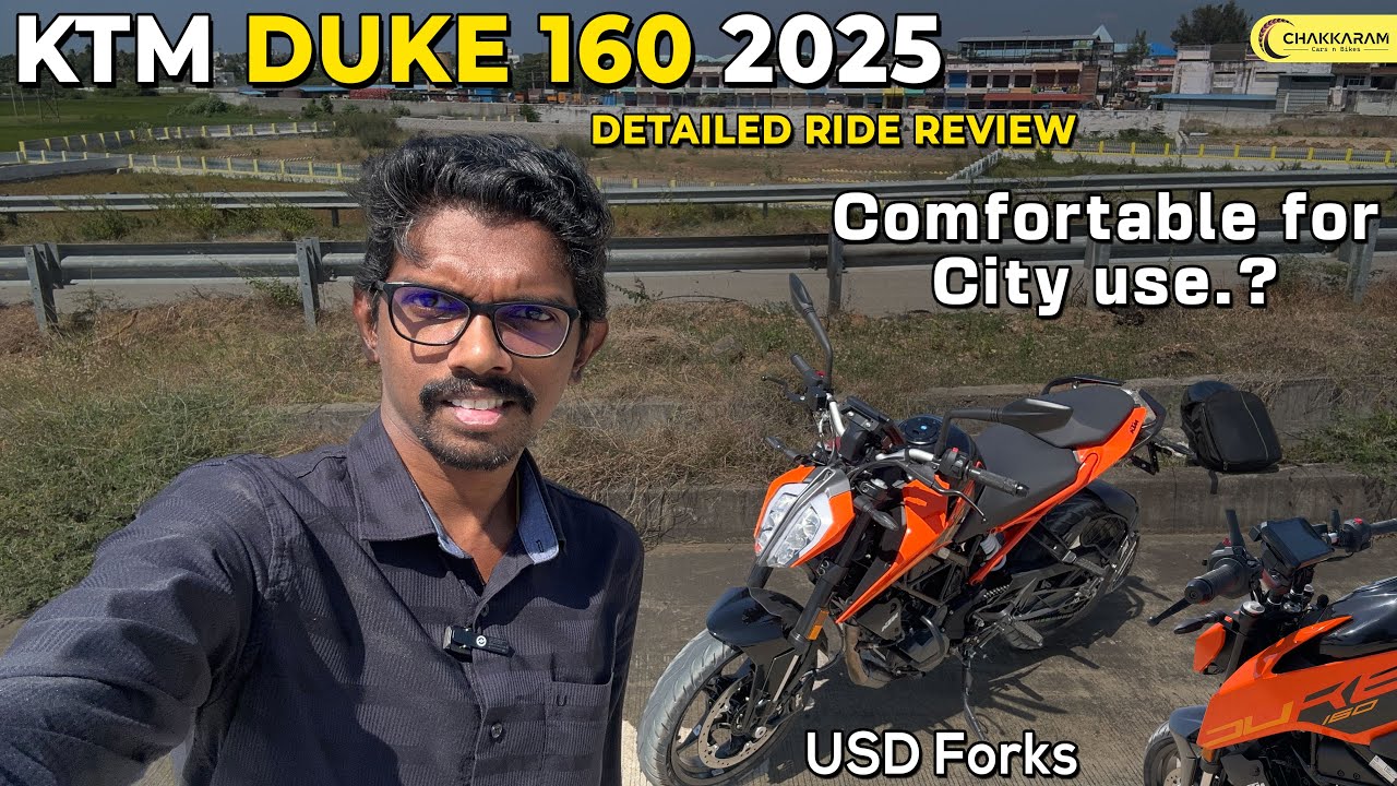 Best Handling 160 is here.? | KTM Duke 160 | Tamil Ride Review | Chakkaram
