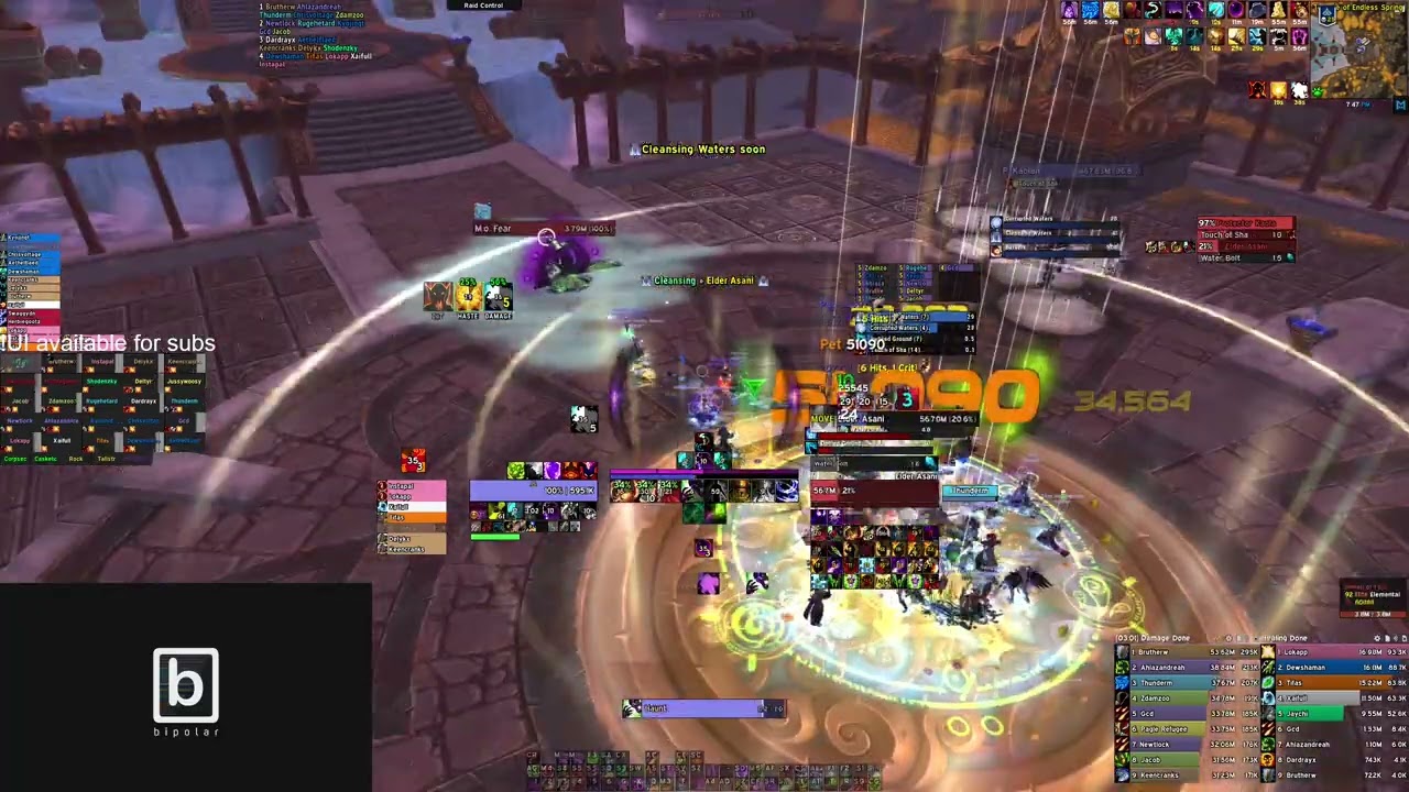 #1 World DPS Stone Guard / Protectors | Mists of Pandaria Affliction Warlock